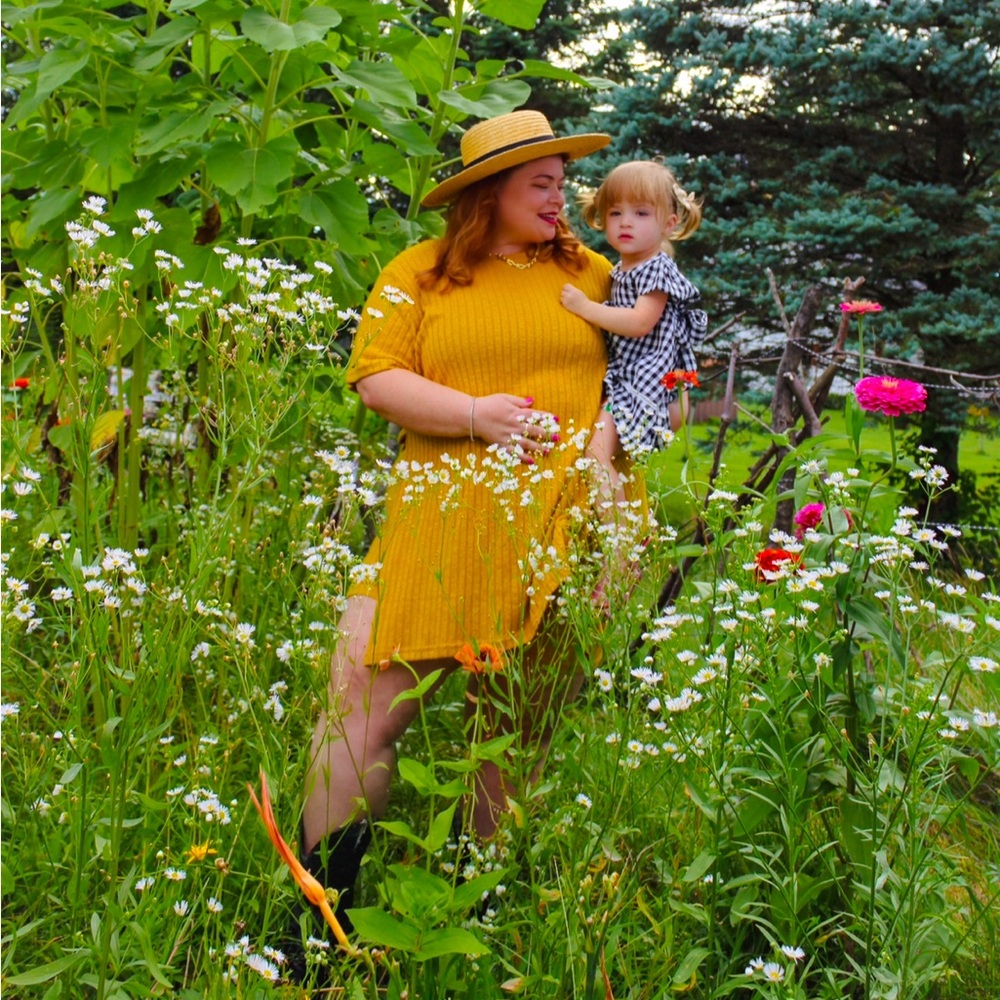 Super Soft Stretchy Yellow Two Piece Matching Long T-Shirt Bike Shorts Set